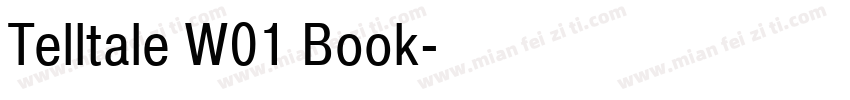 Telltale W01 Book字体转换
